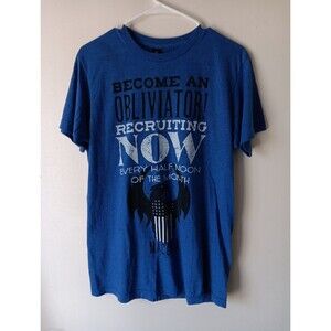 Harry Potter Fantastic Beasts Become An Obliviator T-Shirt Medium Lootcrate Blue